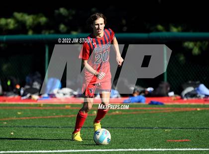 Thumbnail 3 in King @ Greens Farms Academy (FAA Semifinal) photogallery.
