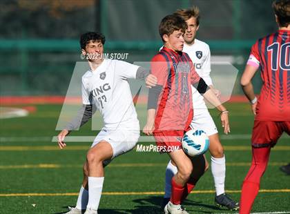 Thumbnail 2 in King @ Greens Farms Academy (FAA Semifinal) photogallery.