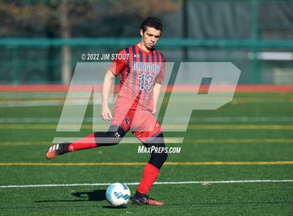 Thumbnail 2 in King @ Greens Farms Academy (FAA Semifinal) photogallery.