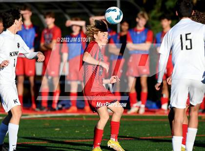 Thumbnail 3 in King @ Greens Farms Academy (FAA Semifinal) photogallery.