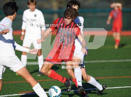 Thumbnail 3 in King @ Greens Farms Academy (FAA Semifinal) photogallery.