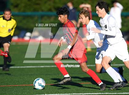 Thumbnail 1 in King @ Greens Farms Academy (FAA Semifinal) photogallery.