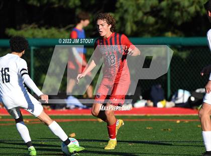 Thumbnail 2 in King @ Greens Farms Academy (FAA Semifinal) photogallery.