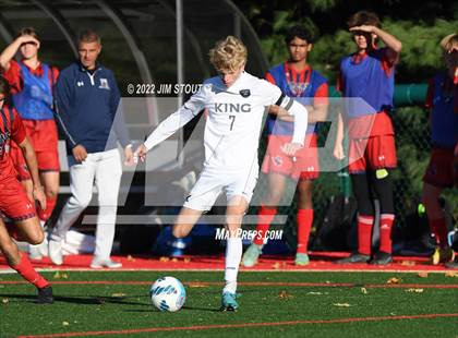 Thumbnail 2 in King @ Greens Farms Academy (FAA Semifinal) photogallery.