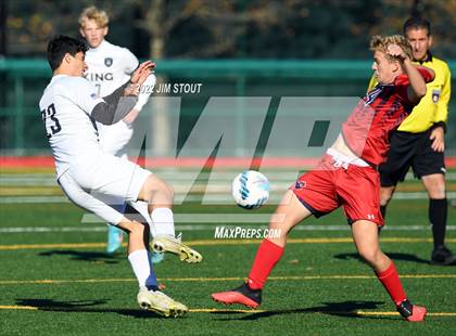 Thumbnail 2 in King @ Greens Farms Academy (FAA Semifinal) photogallery.