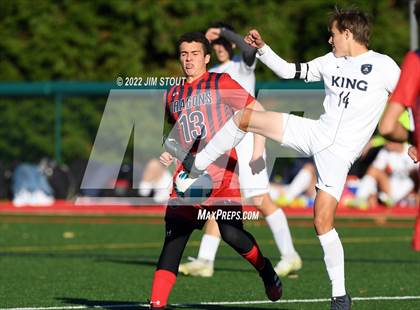 Thumbnail 1 in King @ Greens Farms Academy (FAA Semifinal) photogallery.