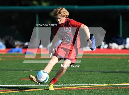 Thumbnail 2 in King @ Greens Farms Academy (FAA Semifinal) photogallery.