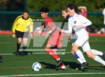 Thumbnail 2 in King @ Greens Farms Academy (FAA Semifinal) photogallery.