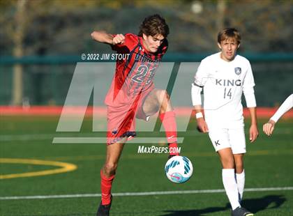 Thumbnail 2 in King @ Greens Farms Academy (FAA Semifinal) photogallery.