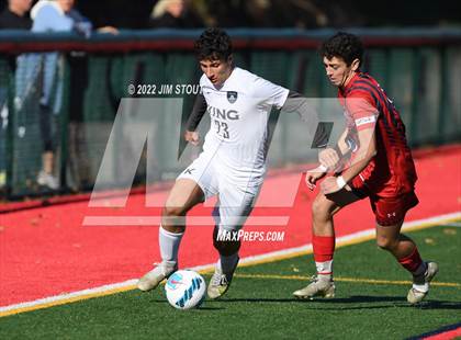 Thumbnail 2 in King @ Greens Farms Academy (FAA Semifinal) photogallery.