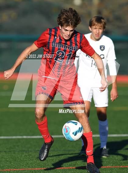 Thumbnail 1 in King @ Greens Farms Academy (FAA Semifinal) photogallery.