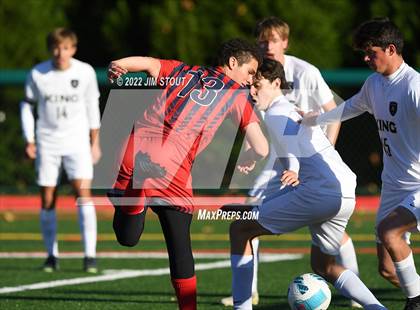 Thumbnail 2 in King @ Greens Farms Academy (FAA Semifinal) photogallery.
