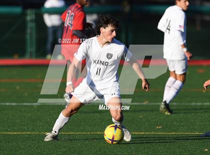 Thumbnail 2 in King @ Greens Farms Academy (FAA Semifinal) photogallery.