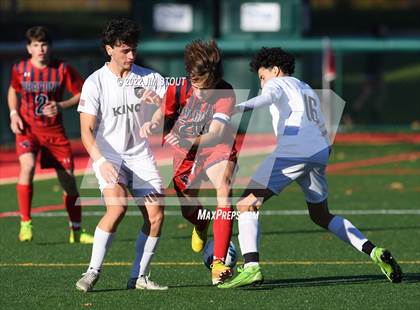 Thumbnail 2 in King @ Greens Farms Academy (FAA Semifinal) photogallery.
