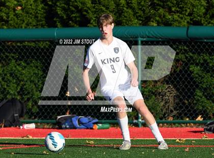Thumbnail 3 in King @ Greens Farms Academy (FAA Semifinal) photogallery.