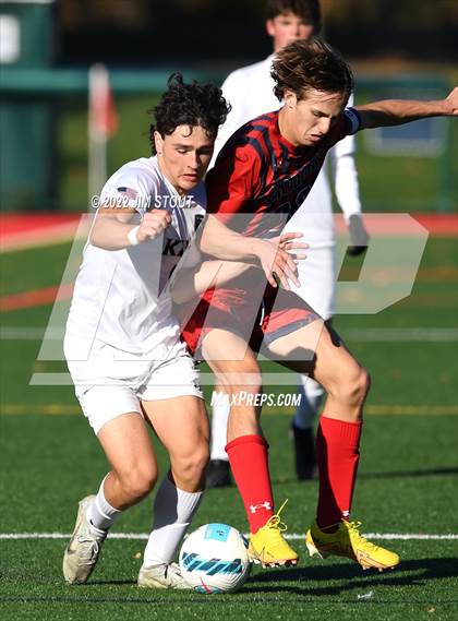 Thumbnail 3 in King @ Greens Farms Academy (FAA Semifinal) photogallery.