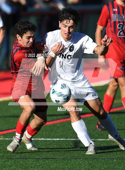 Thumbnail 3 in King @ Greens Farms Academy (FAA Semifinal) photogallery.