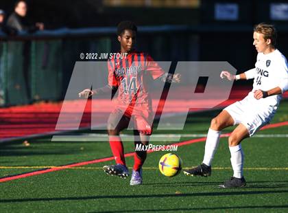 Thumbnail 3 in King @ Greens Farms Academy (FAA Semifinal) photogallery.