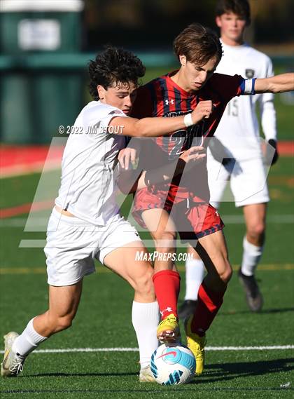 Thumbnail 2 in King @ Greens Farms Academy (FAA Semifinal) photogallery.