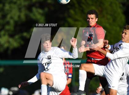 Thumbnail 1 in King @ Greens Farms Academy (FAA Semifinal) photogallery.