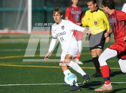 Thumbnail 3 in King @ Greens Farms Academy (FAA Semifinal) photogallery.