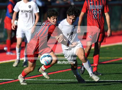 Thumbnail 1 in King @ Greens Farms Academy (FAA Semifinal) photogallery.