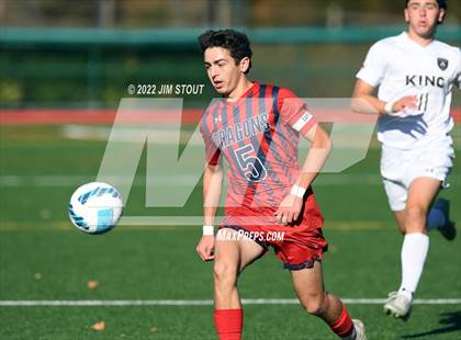 Thumbnail 2 in King @ Greens Farms Academy (FAA Semifinal) photogallery.