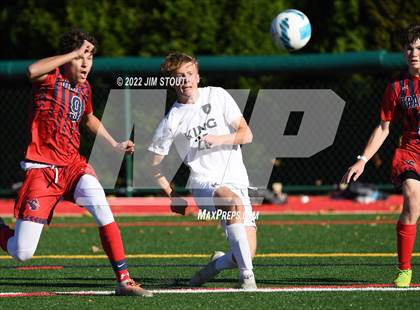 Thumbnail 2 in King @ Greens Farms Academy (FAA Semifinal) photogallery.