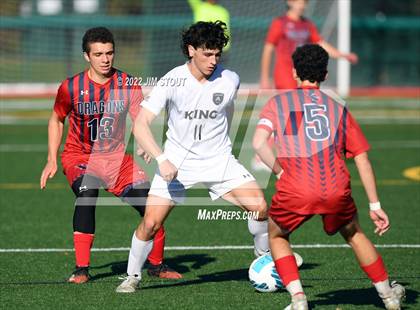 Thumbnail 3 in King @ Greens Farms Academy (FAA Semifinal) photogallery.