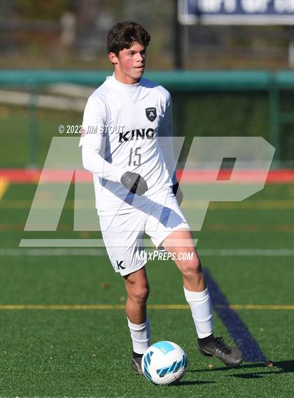 Thumbnail 3 in King @ Greens Farms Academy (FAA Semifinal) photogallery.