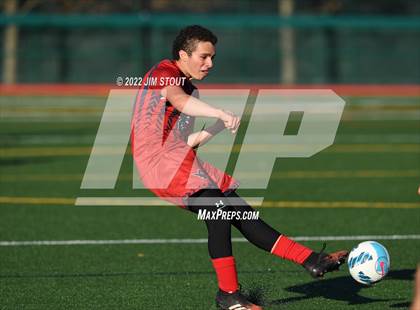 Thumbnail 2 in King @ Greens Farms Academy (FAA Semifinal) photogallery.