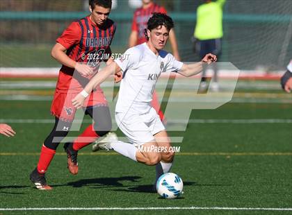 Thumbnail 3 in King @ Greens Farms Academy (FAA Semifinal) photogallery.