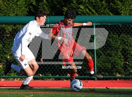 Thumbnail 3 in King @ Greens Farms Academy (FAA Semifinal) photogallery.