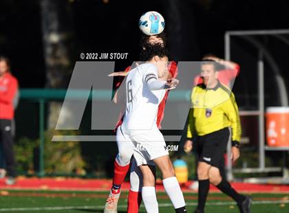 Thumbnail 2 in King @ Greens Farms Academy (FAA Semifinal) photogallery.