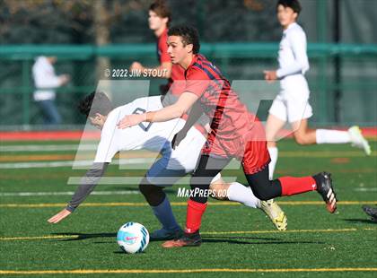 Thumbnail 1 in King @ Greens Farms Academy (FAA Semifinal) photogallery.