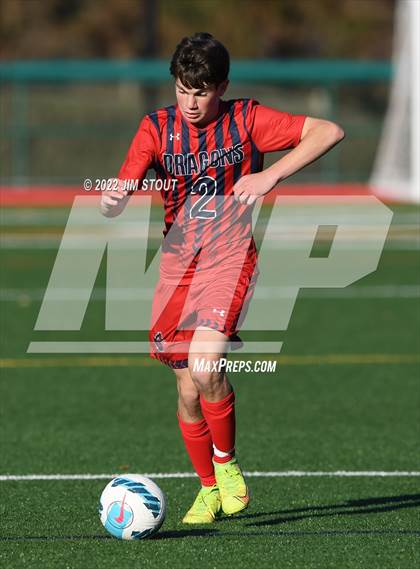 Thumbnail 3 in King @ Greens Farms Academy (FAA Semifinal) photogallery.