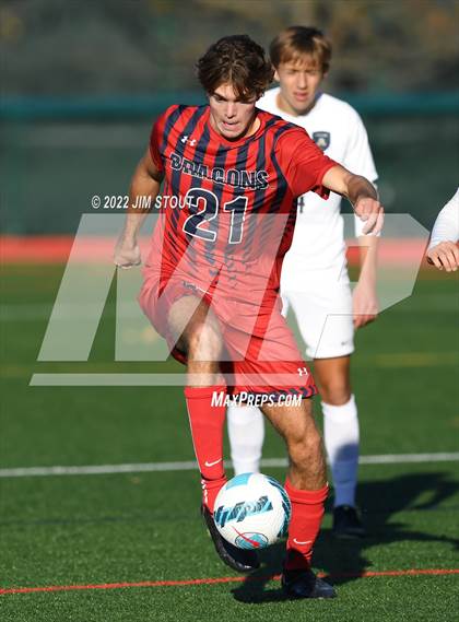 Thumbnail 2 in King @ Greens Farms Academy (FAA Semifinal) photogallery.
