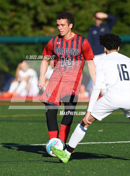 Thumbnail 2 in King @ Greens Farms Academy (FAA Semifinal) photogallery.