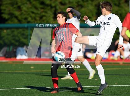 Thumbnail 2 in King @ Greens Farms Academy (FAA Semifinal) photogallery.