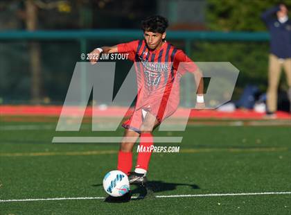 Thumbnail 2 in King @ Greens Farms Academy (FAA Semifinal) photogallery.