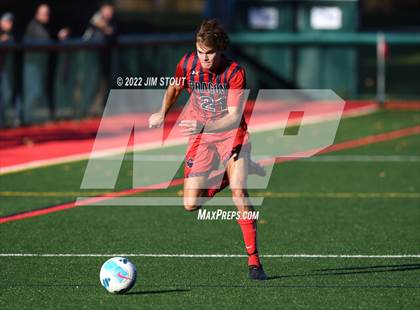 Thumbnail 2 in King @ Greens Farms Academy (FAA Semifinal) photogallery.