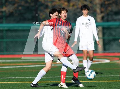 Thumbnail 2 in King @ Greens Farms Academy (FAA Semifinal) photogallery.