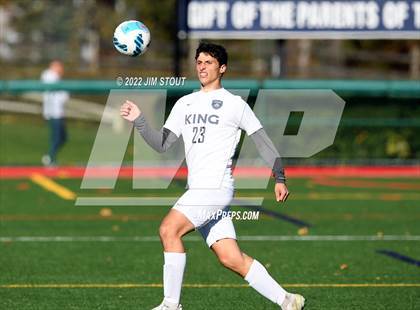 Thumbnail 3 in King @ Greens Farms Academy (FAA Semifinal) photogallery.