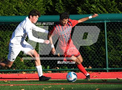 Thumbnail 2 in King @ Greens Farms Academy (FAA Semifinal) photogallery.