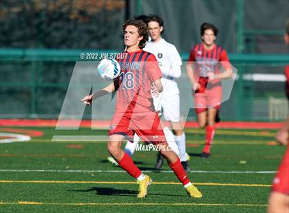 Thumbnail 2 in King @ Greens Farms Academy (FAA Semifinal) photogallery.