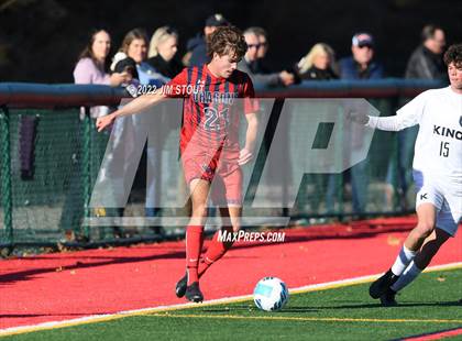 Thumbnail 2 in King @ Greens Farms Academy (FAA Semifinal) photogallery.