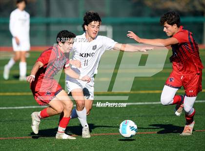 Thumbnail 2 in King @ Greens Farms Academy (FAA Semifinal) photogallery.