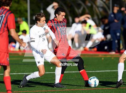 Thumbnail 2 in King @ Greens Farms Academy (FAA Semifinal) photogallery.