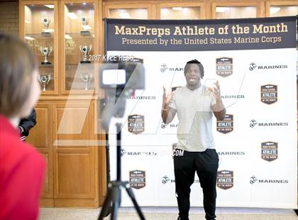 Thumbnail 1 in Marines H.S. Male Athlete of the Month - Peyton Woulard photogallery.