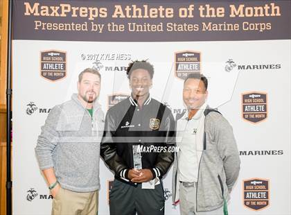 Thumbnail 1 in Marines H.S. Male Athlete of the Month - Peyton Woulard photogallery.